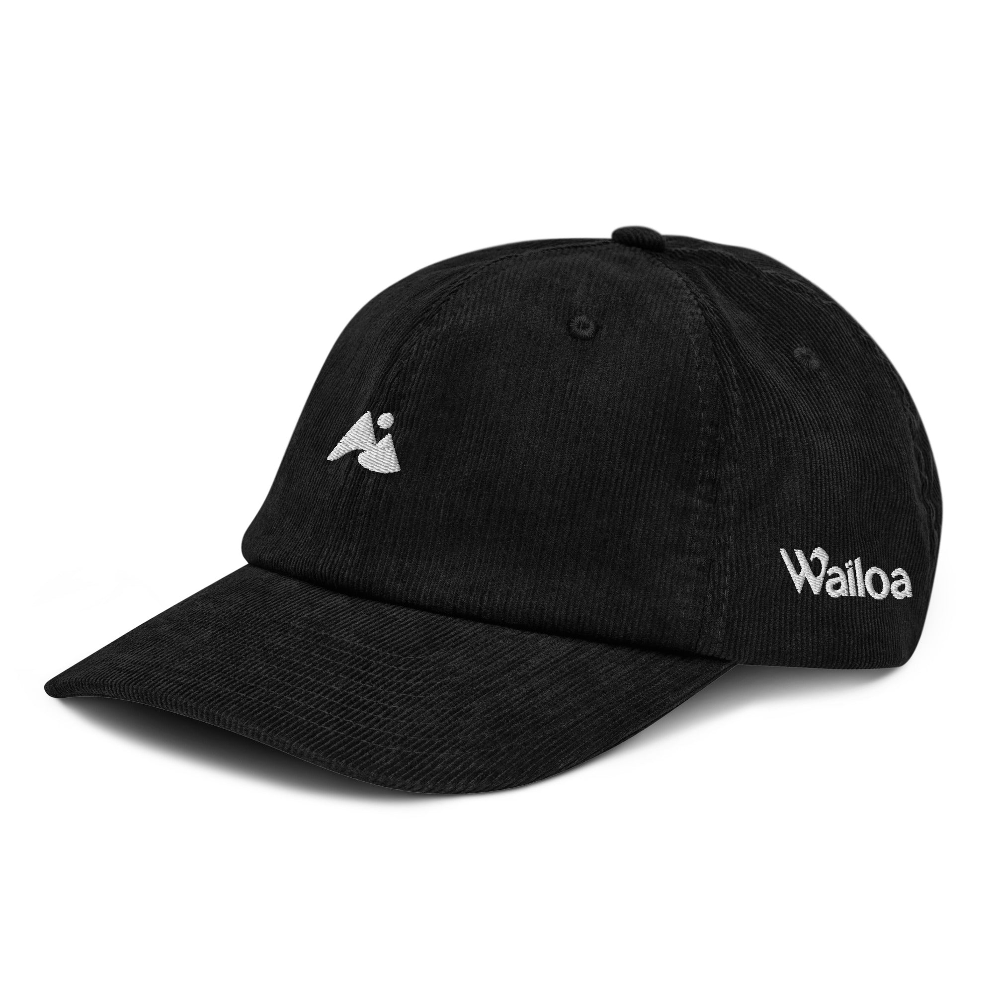 Casquette velours côtelé brodée Waïloa - Waïloa