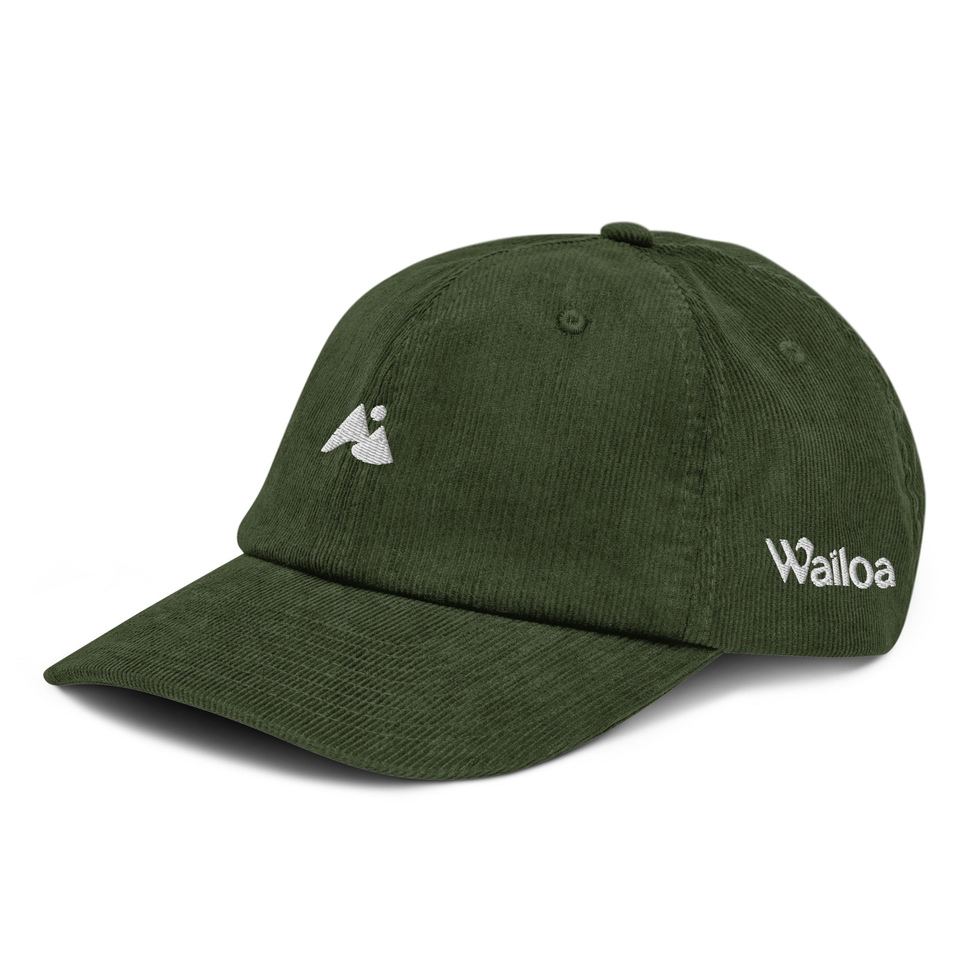 Casquette velours côtelé brodée Waïloa - Waïloa