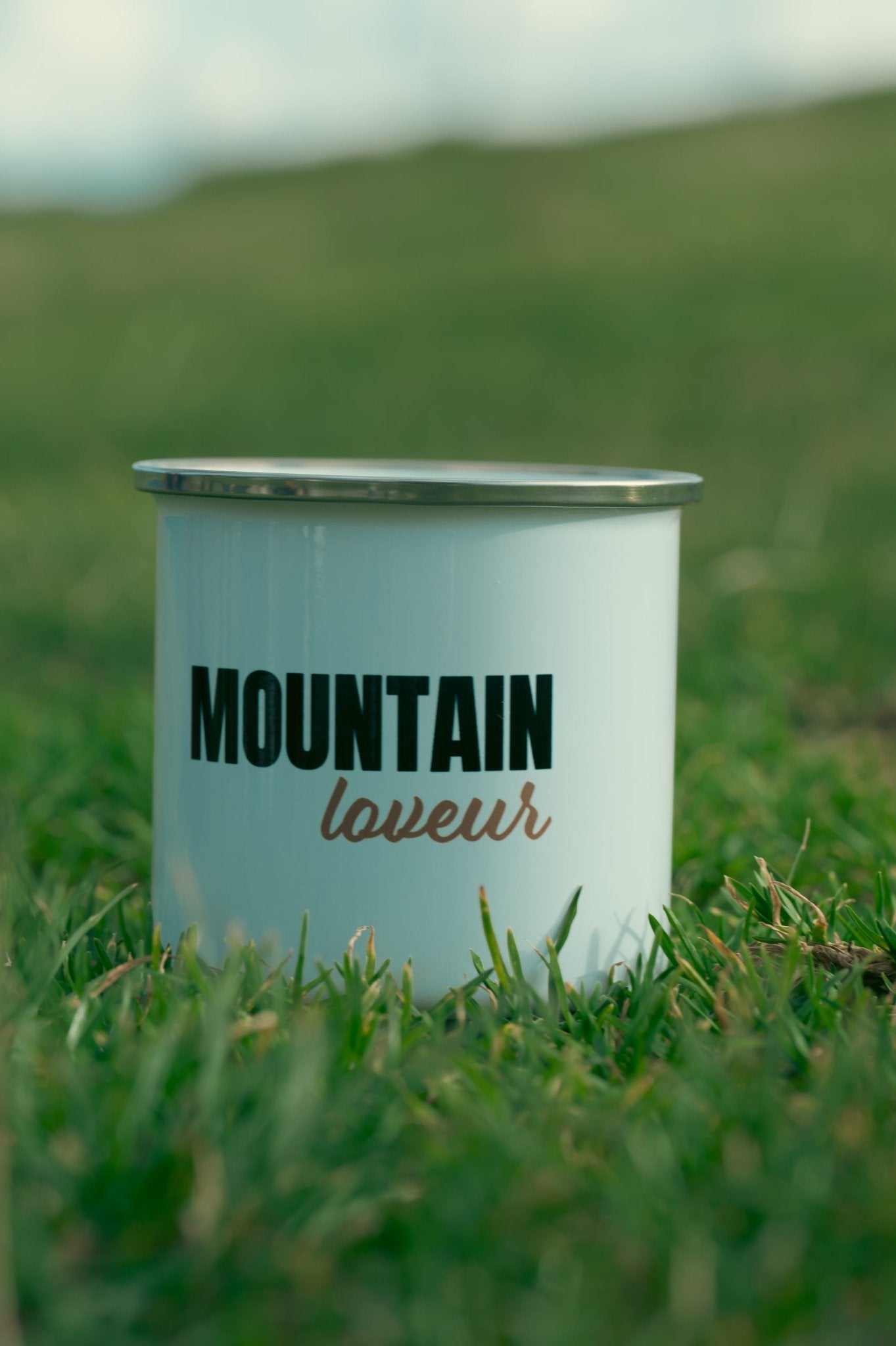 Mug émaillé Mountain lover - Waïloa